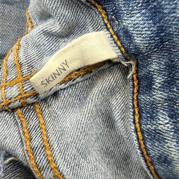 Rag & Bone Women's Jeans Size 27 Blue Surf Skinny Mid Rise Stretch Made in USA - Picture 8 of 16
